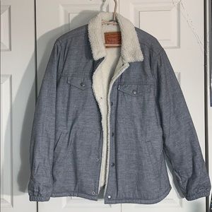 Men’s Levi’s Wool Sherpa Trucker Jacket